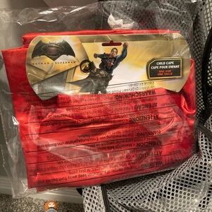 New Superman cape one size fits most kids dress up